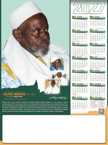 Calendrier 2027 IDM, modèle 01