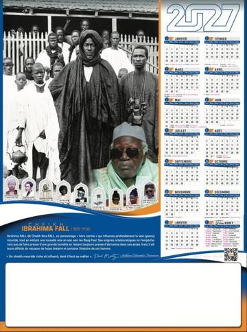 Calendrier 2027 IDM, modèle 02