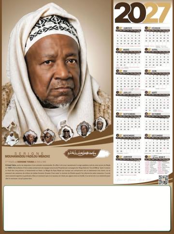 Calendrier 2027 IDM, modèle 05
