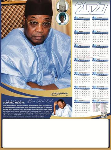 Calendrier 2027 IDM, modèle 09