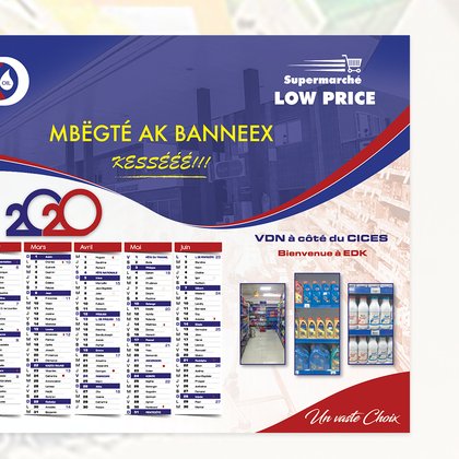 Affiche EDK Oil