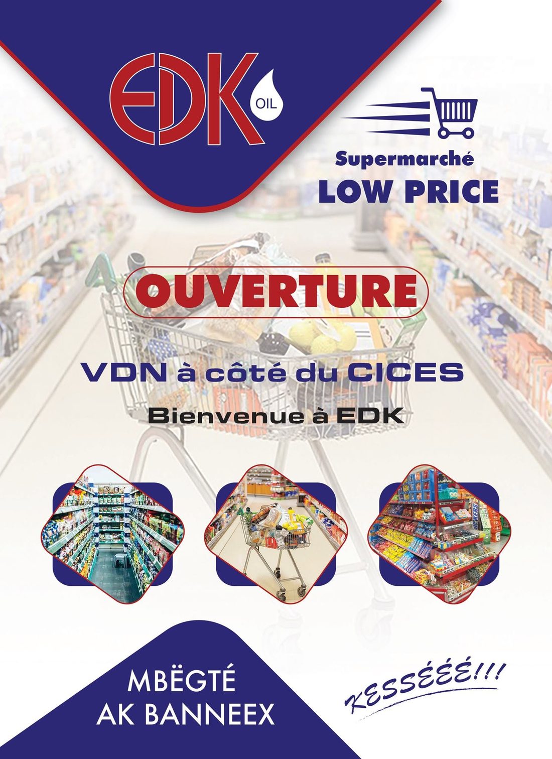 Affiche EDK Oil